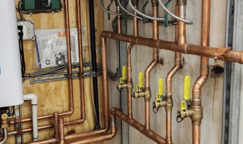 tankless installation