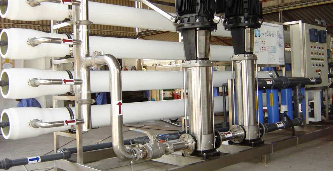 water treatment system installation